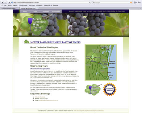 Tamborine Wine Tours